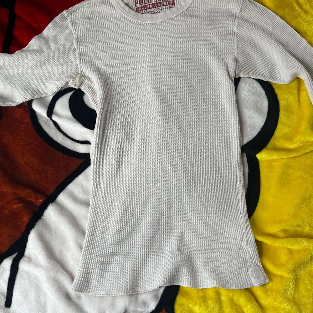 Vintage Polo Ralph Lauren Thermal Waffle Knit Shirt